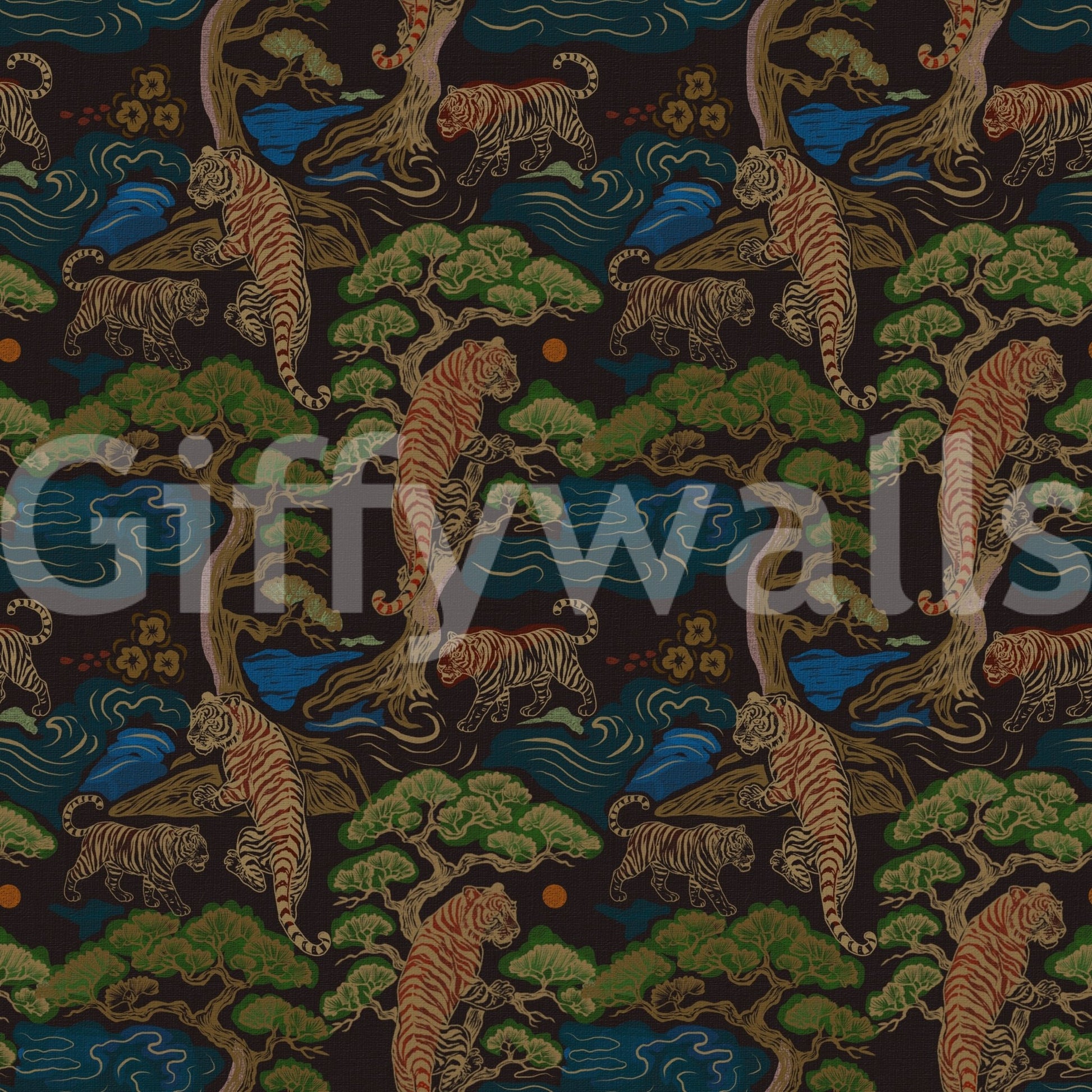 A high-quality exotic animal wall mural for walls.

