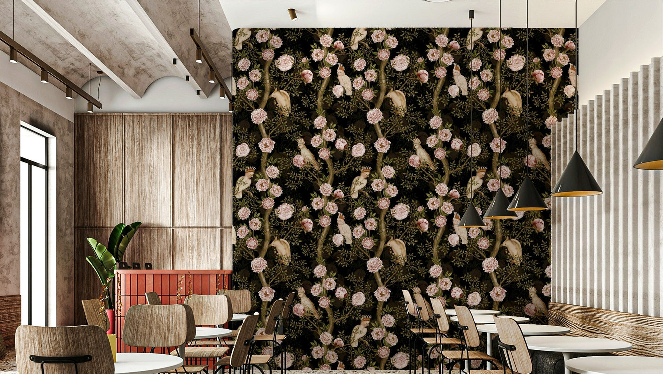 Close-up of Whispers of the Tropics wallpaper

