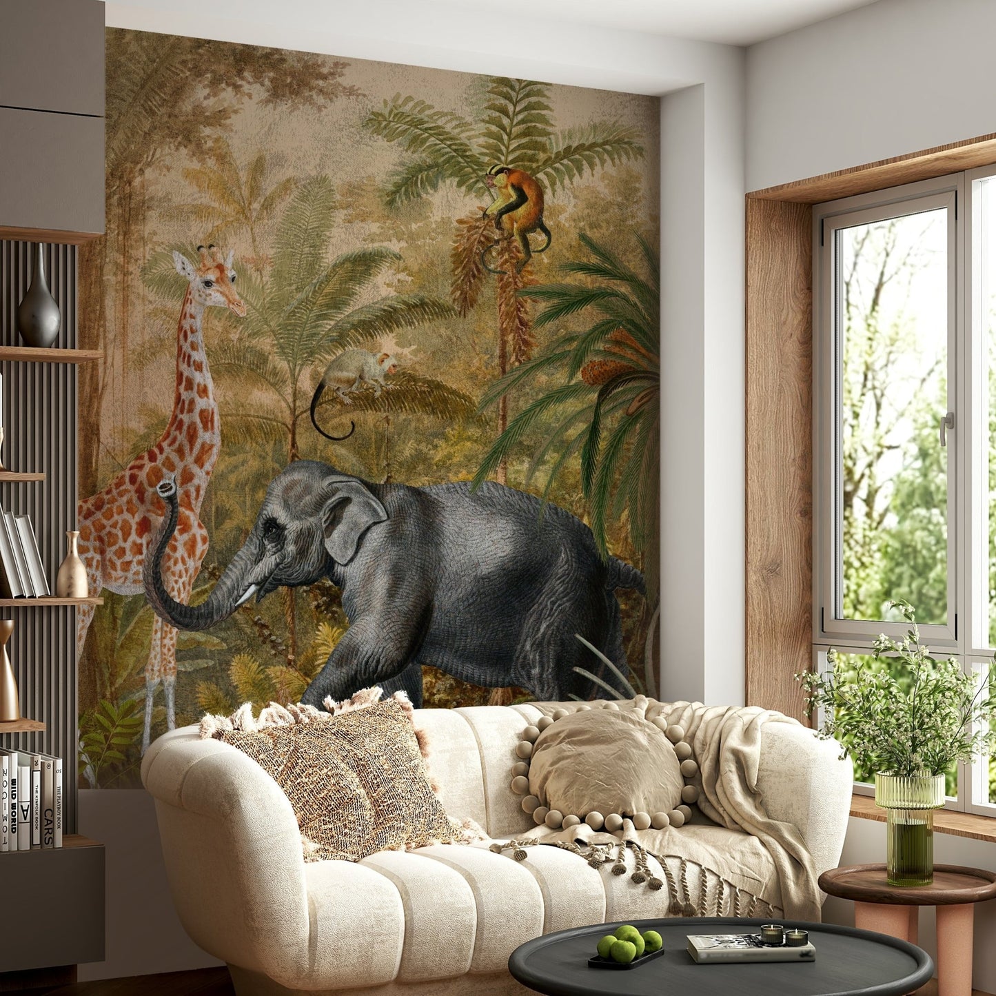 Nature-inspired Whispers of the Wild 2 wall mural art

