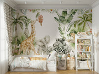 Serene nature scene with forest life in Whispers of the Wild.

