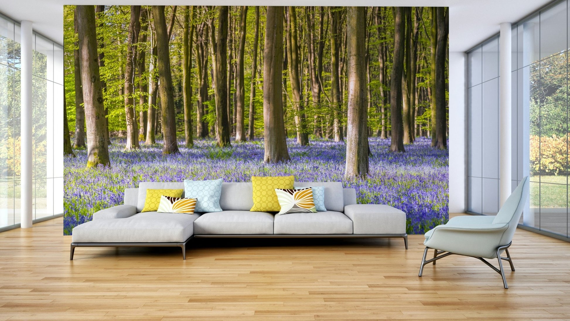 The design feels graceful and peaceful.

