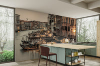Ideal wallpaper for creating a tranquil and romantic atmosphere


