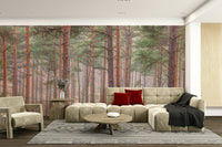 The mood is serene and quiet.

