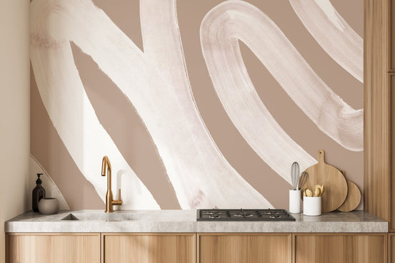 White Brush Stroke wallpaper A725