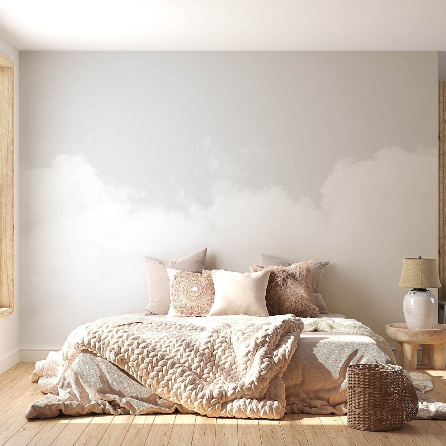 White Cloud Wallpaper Murals - Giffywalls A769
