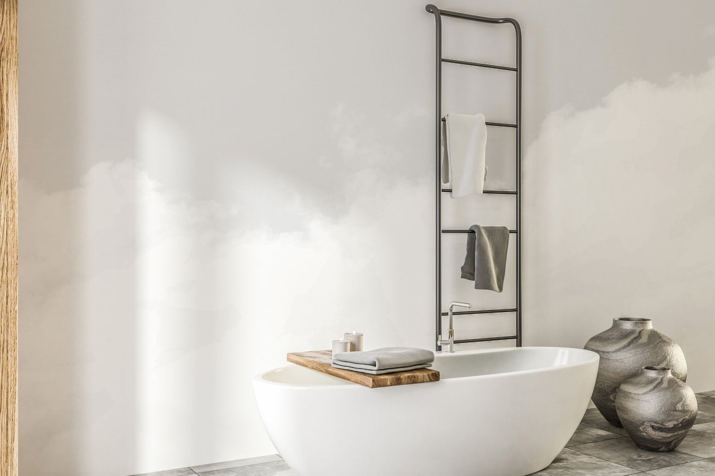 White Cloud Wallpaper Murals - Giffywalls A769