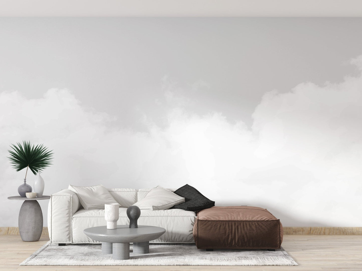 White Cloud Wallpaper Murals - Giffywalls A769