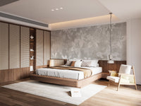 Vintage-inspired rustic white flower wallpaper mural B172