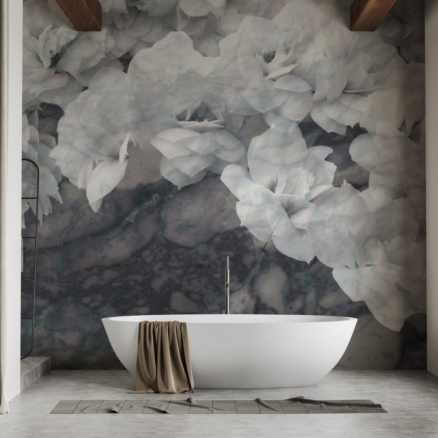 White Orchids Wallpaper Murals - Giffywalls A311