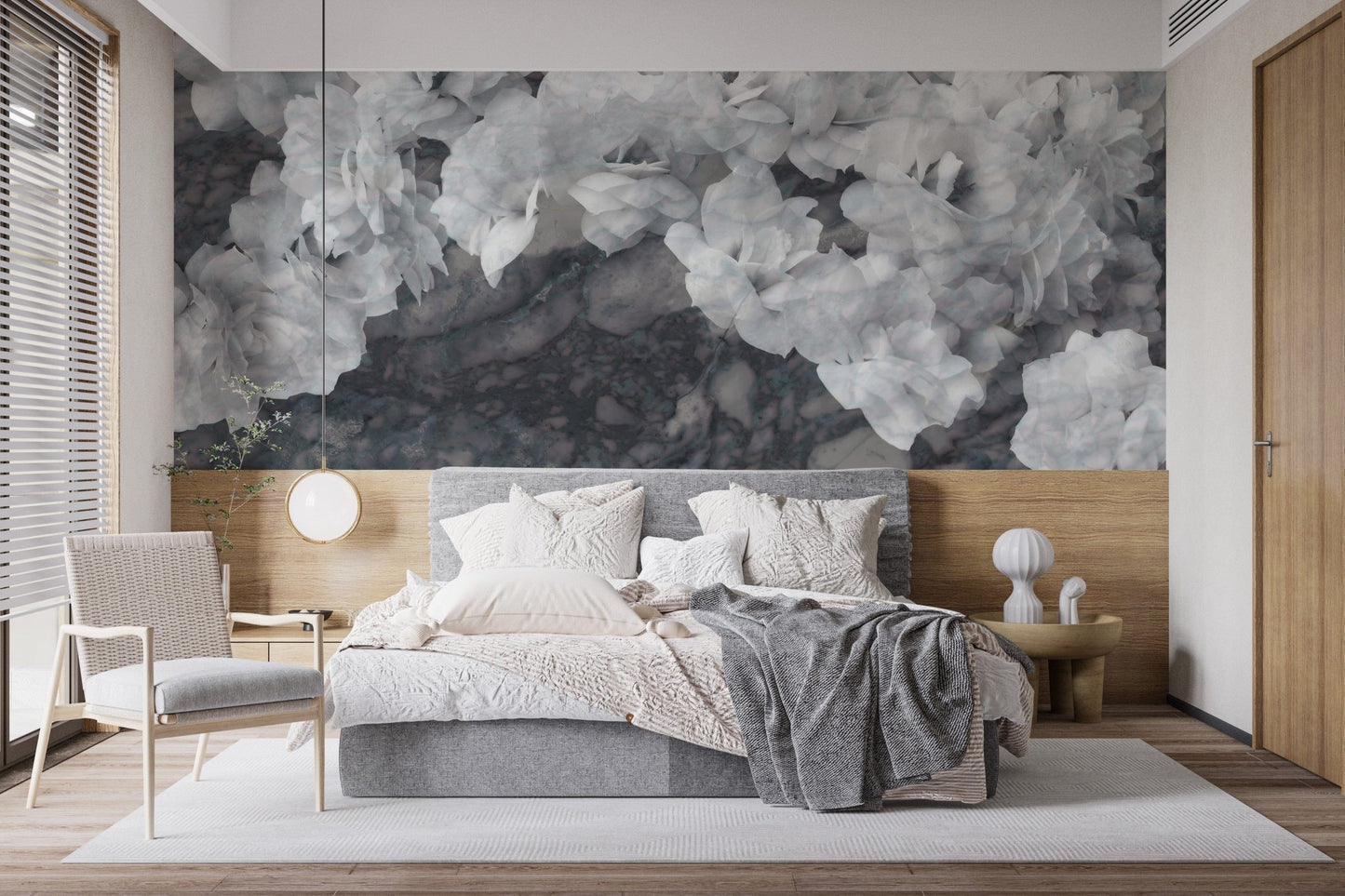 White Orchids Wallpaper Murals A311