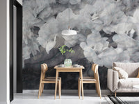 White orchids wallpaper murals for walls A311