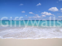 White Sandy Beach Wall Mural