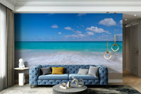 White Sandy Beach Wall Mural