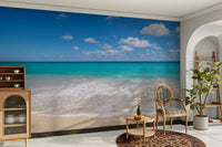 White Sandy Beach Wall Mural
