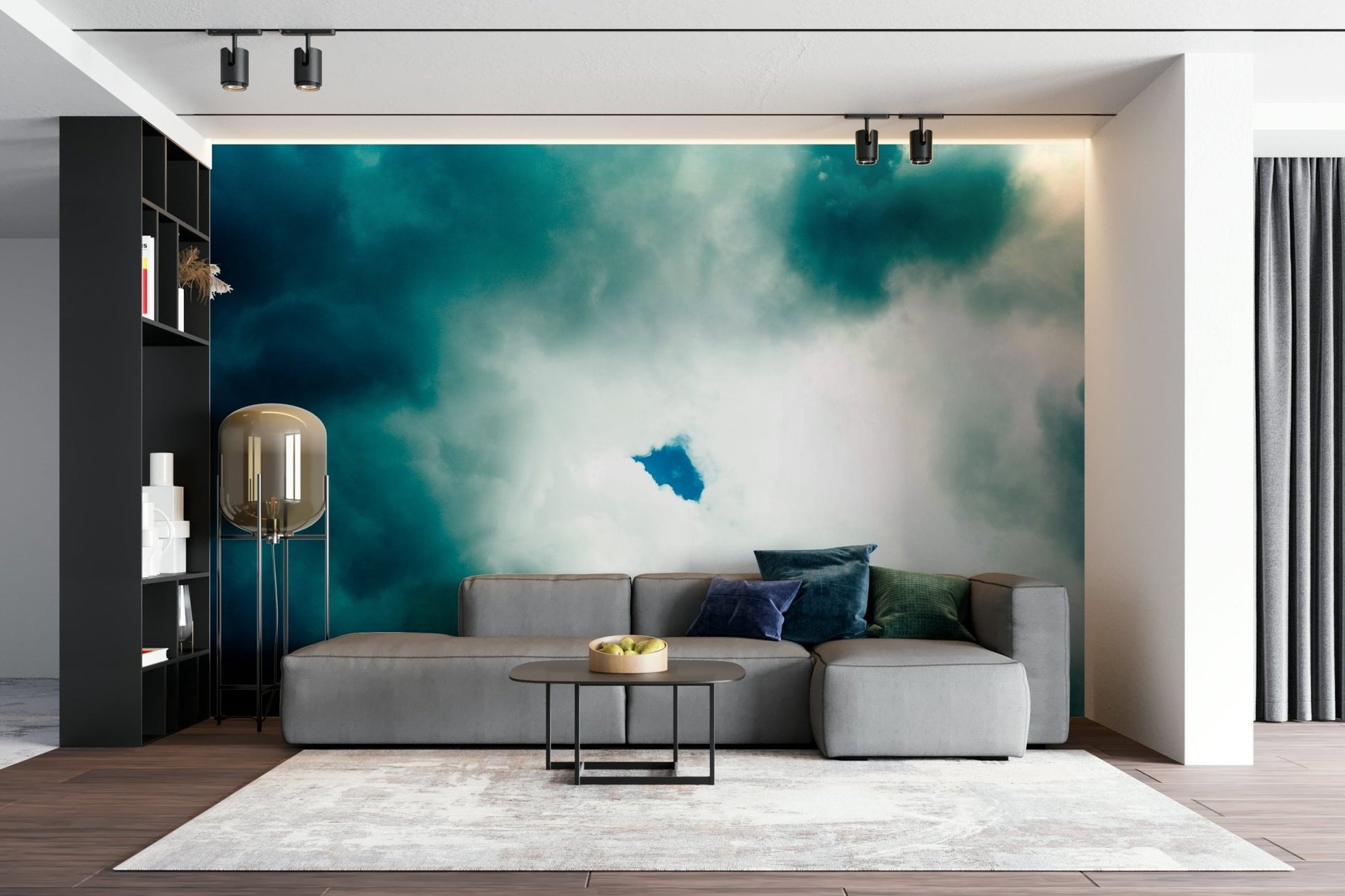A serene whole wall covering wall mural for your decor.

