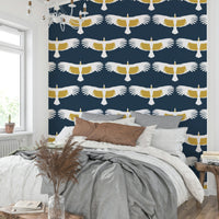 Large-scale bird wallpaper mural GD598
