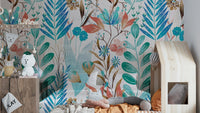 Calm botanical wallpaper for walls GD035


