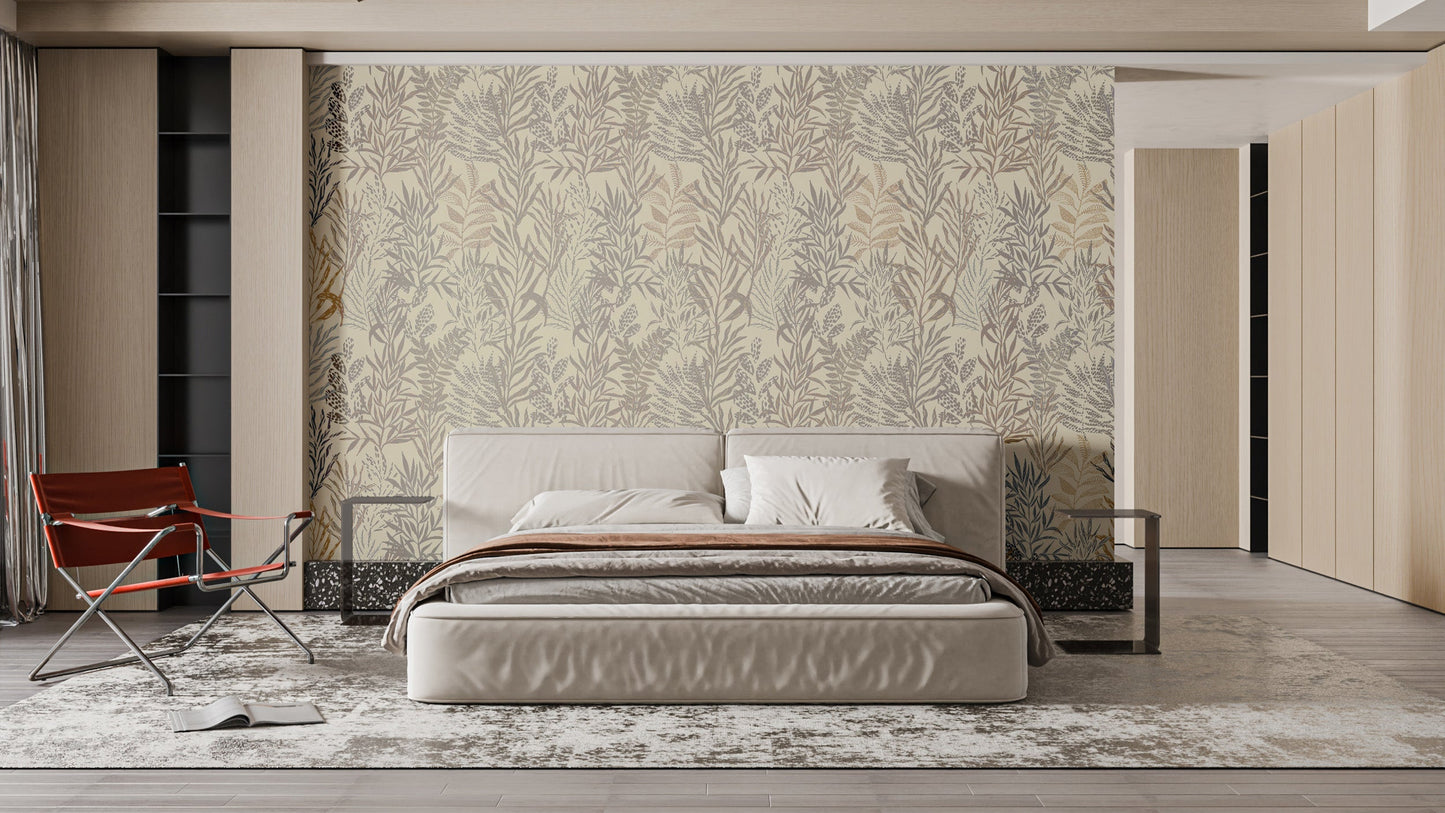Wild Botanical Artistry Wallpaper - Giffywalls