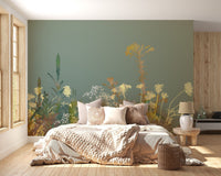 Wild Flower Design Art Wallpaper Murals - Giffywalls