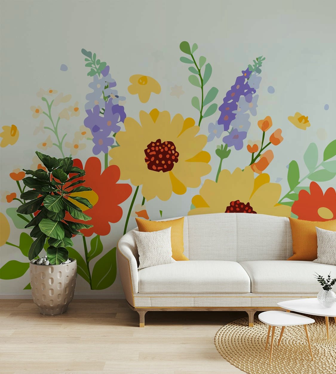 The composition is full and detailed.

