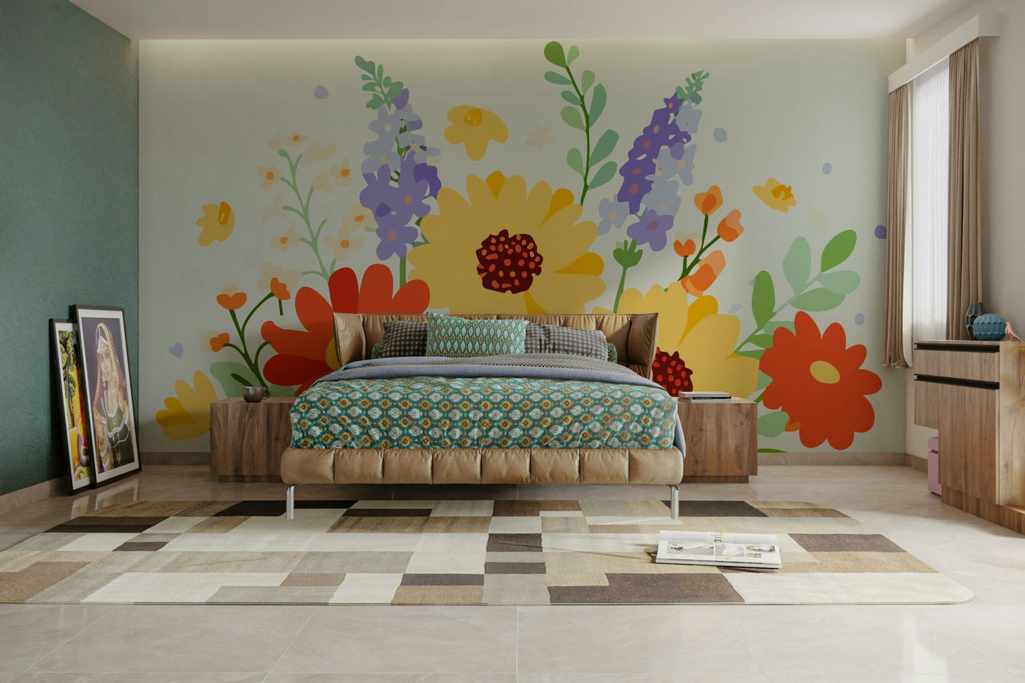 The design has a beautiful, natural aesthetic.

