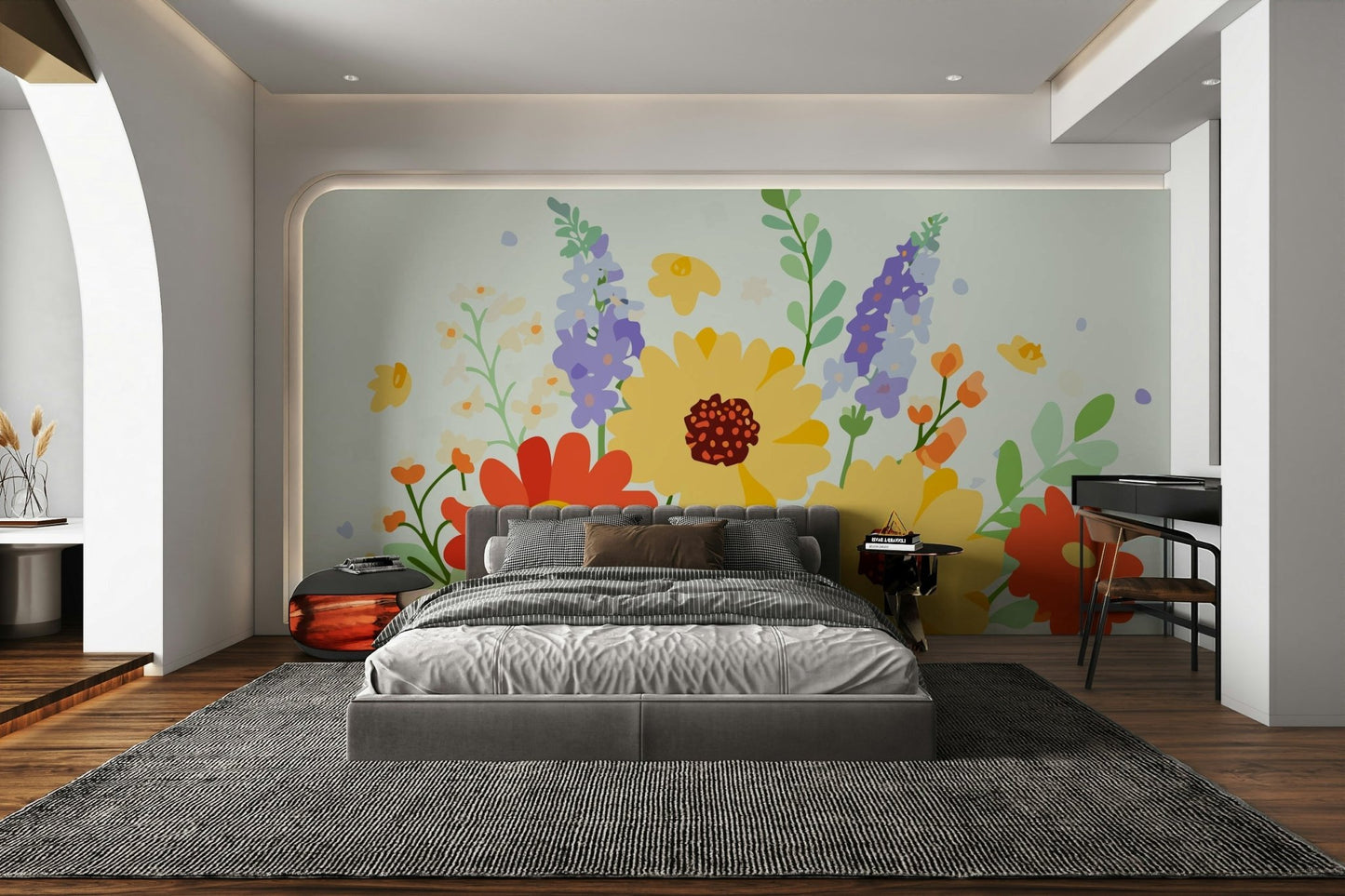 The overall feel is quiet and serene.

