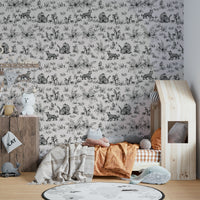 A creative studio with a wild leopard design

