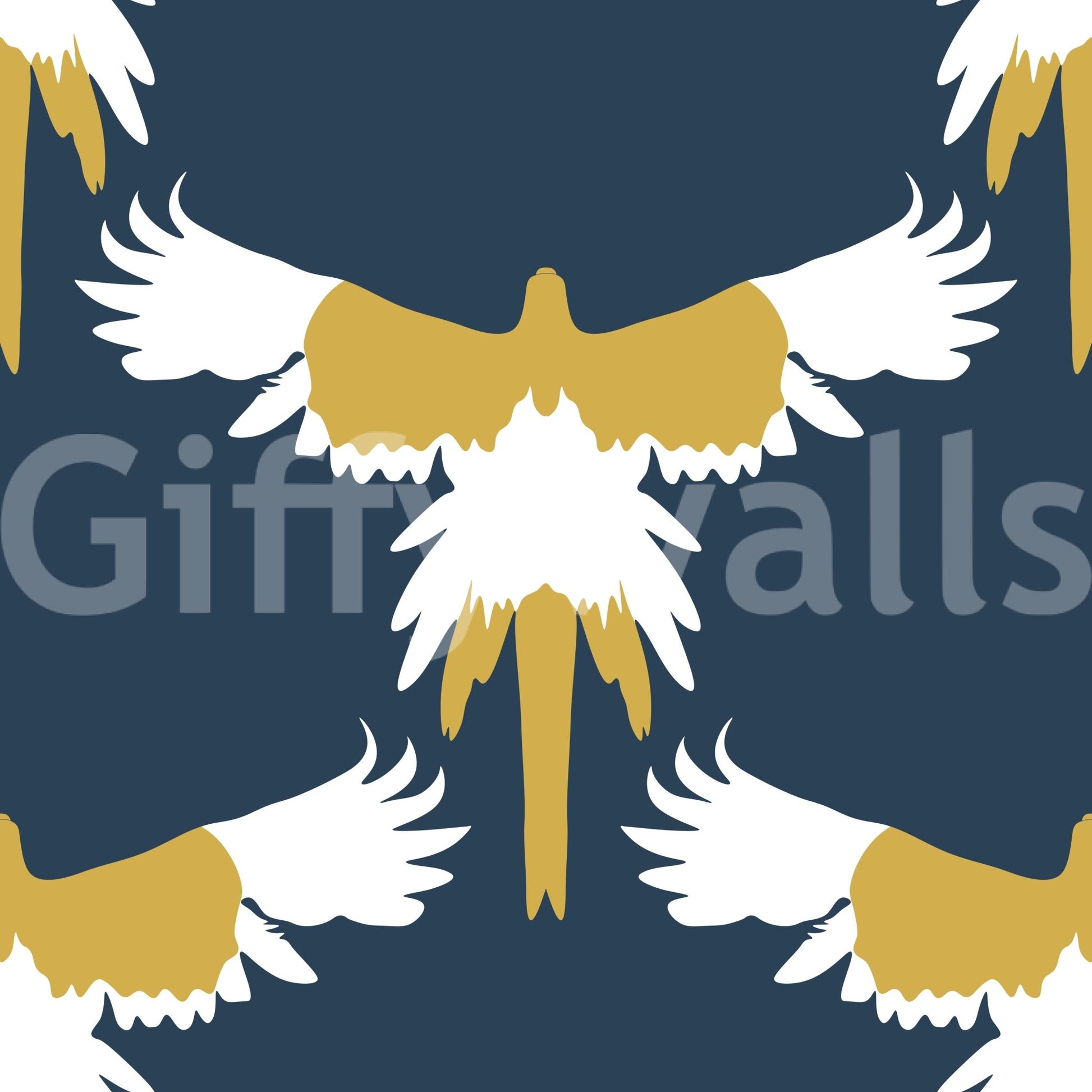 Lively nature wallpaper mural
