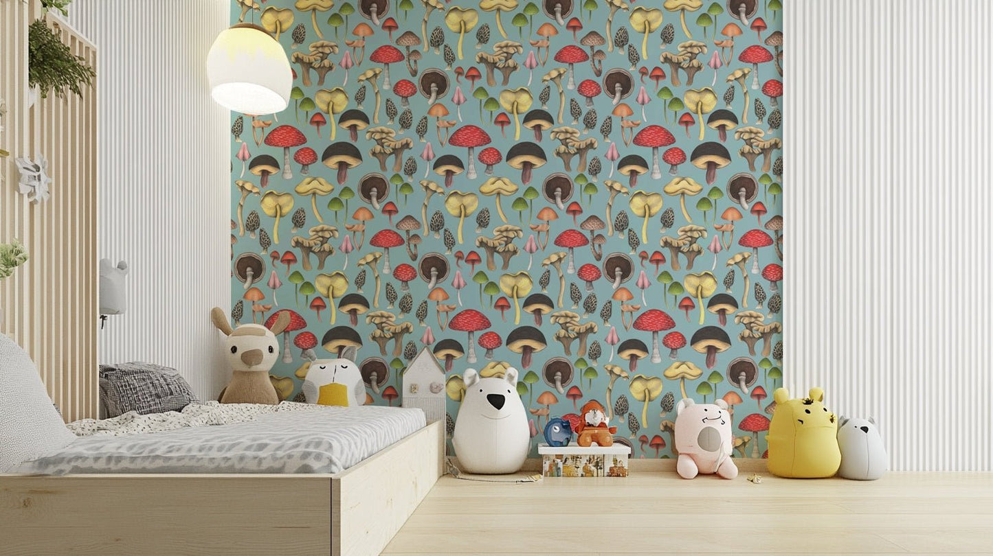 Story book style wallpaper for walls
