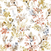 Gold Wild Nature Wallpaper for Chic Interior Design

