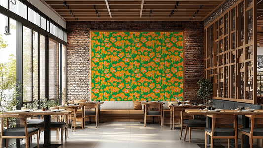 The style is lively and feels very energetic and happy.

