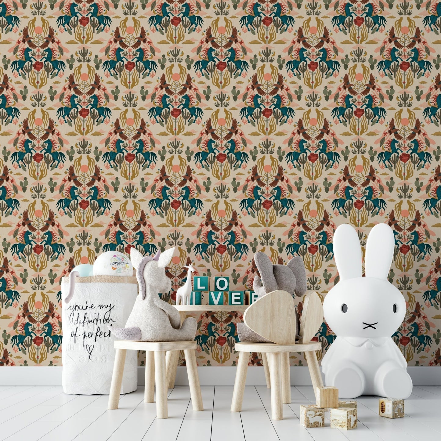 Rustic desert landscape wallpaper

