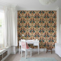 Easy-to-apply western wallpaper

