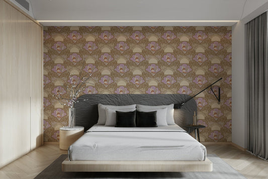 The pattern repeats across the wall.

