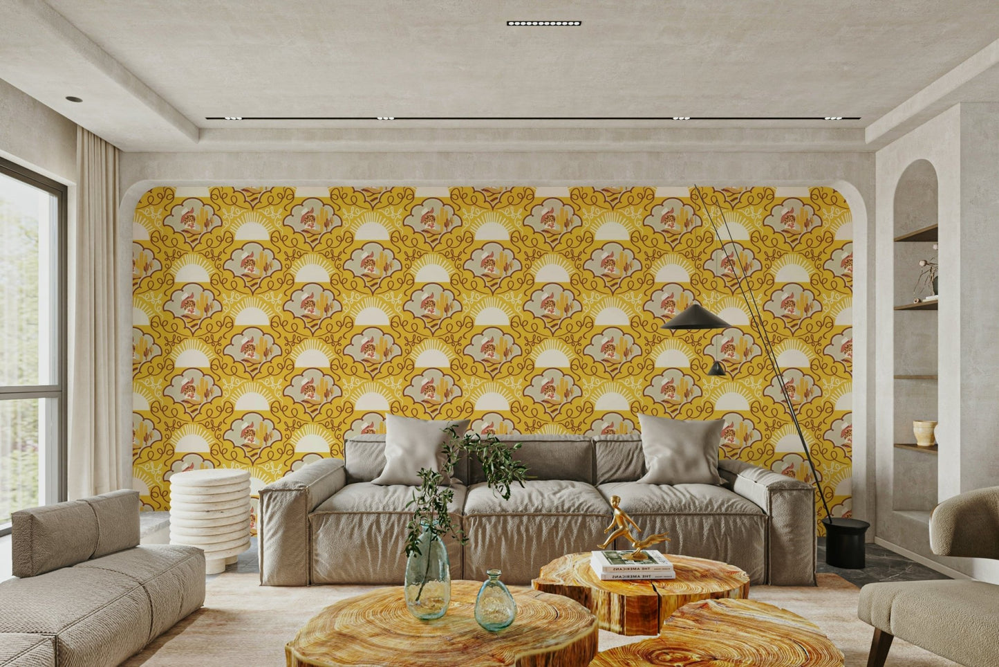 The image is for a child's room or Western decor. GD3356

