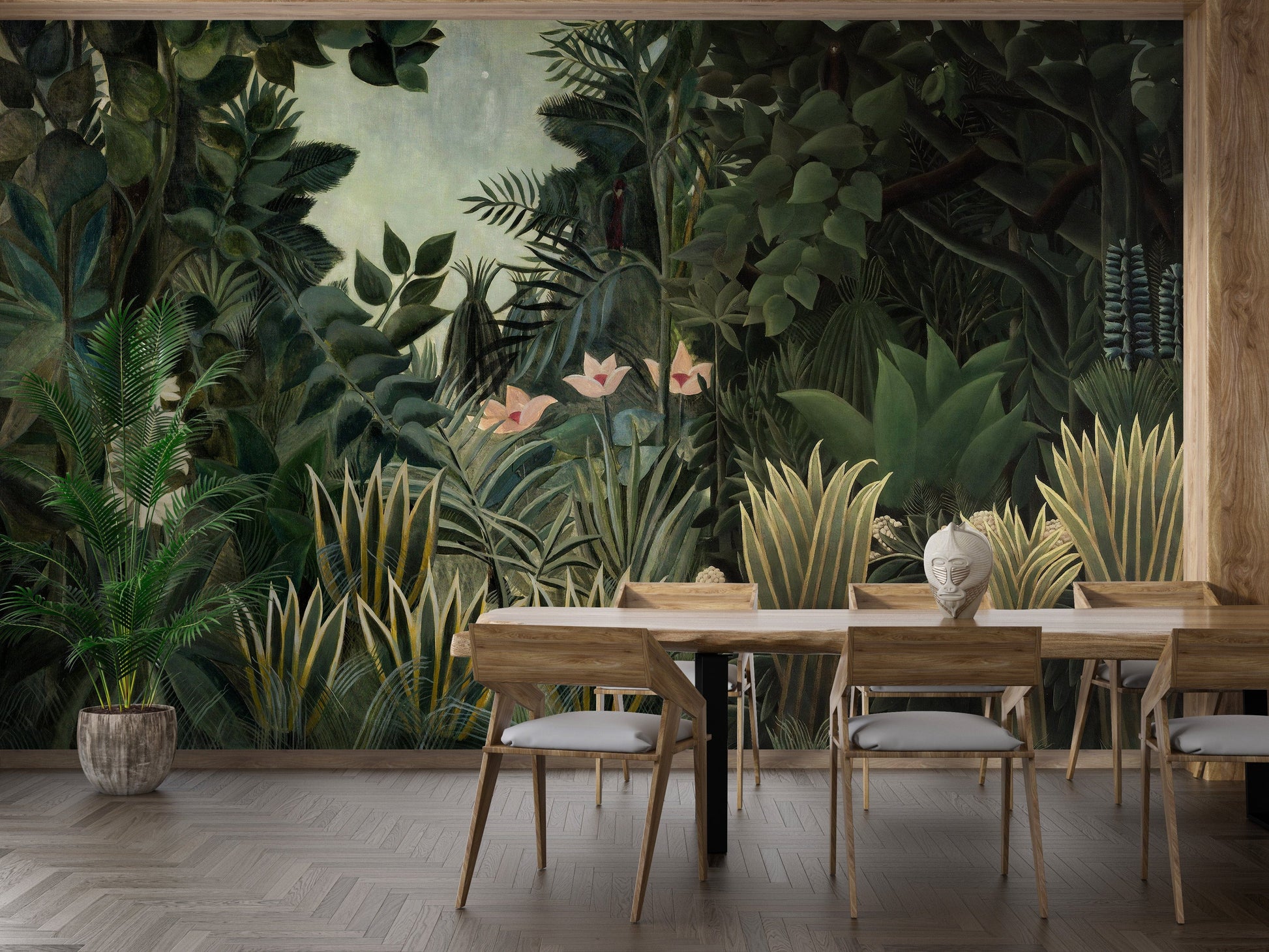 Green Tropical Forest Wallpaper
