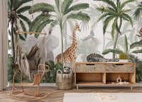 Jungle Jive Mural Wallpaper - Giffywalls