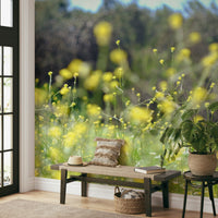 There's a strong sense of tranquility, natural charm, and subtle vibrancy.
