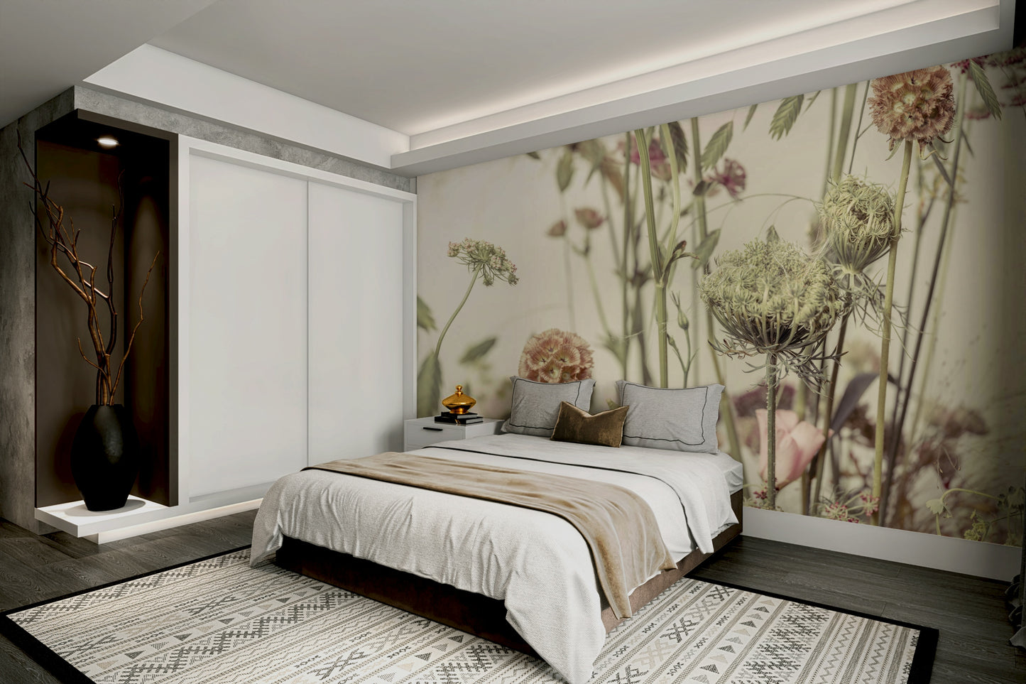 Wildflower Waltz Wall Mural