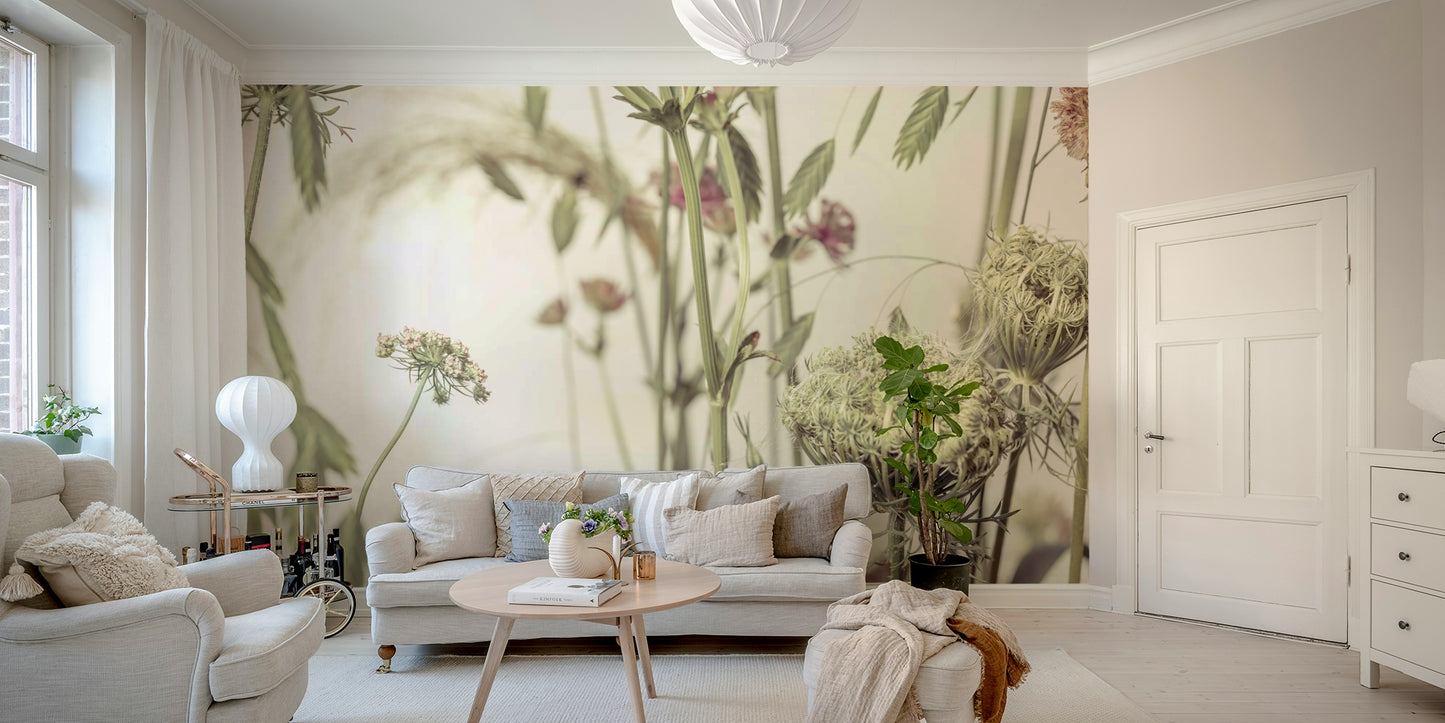 Wildflower Waltz Wall Mural