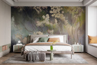 Elegant wildflower wallpaper with charm