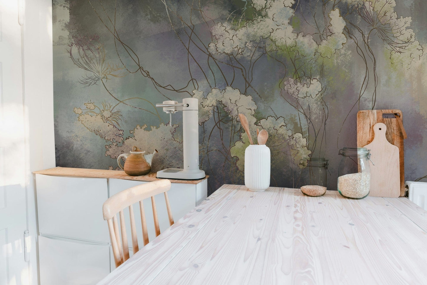 Wildflower Whisper Wall Mural - Giffywalls