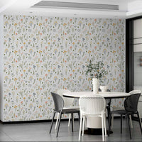 Flower meadow seamless print

