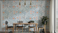 A wallpaper featuring an intricate, detailed pattern.

