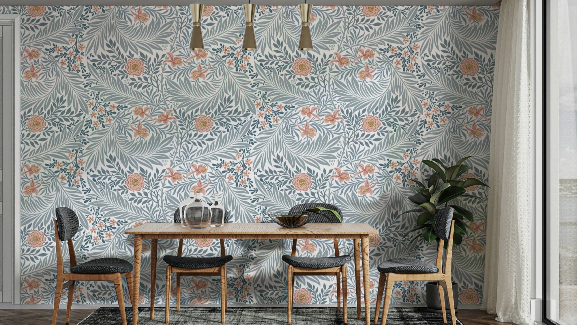 A wallpaper featuring an intricate, detailed pattern. GD3790

