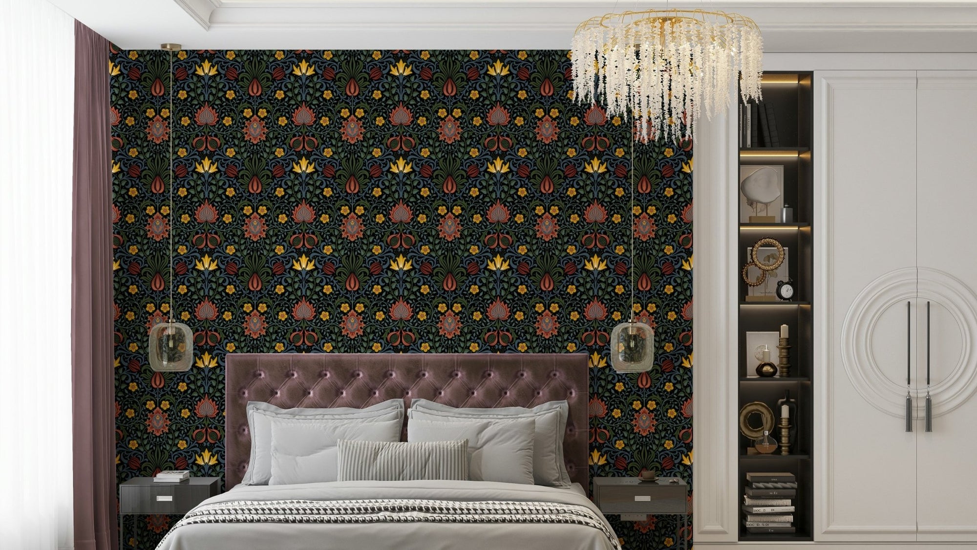 A wallpaper featuring an intricate, detailed pattern. GD3797