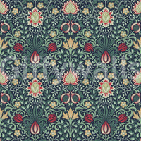 The wallpaper has a smooth, non-reflective matte finish.

