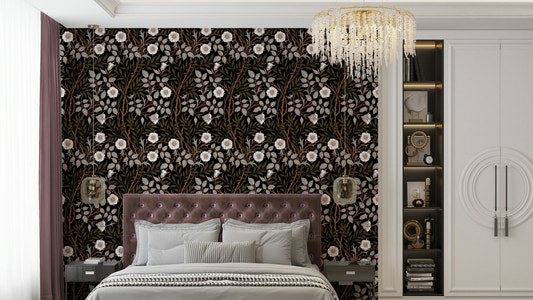 A wallpaper featuring an intricate, detailed pattern.

