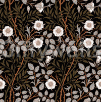 The wallpaper has a smooth, non-reflective matte finish.

