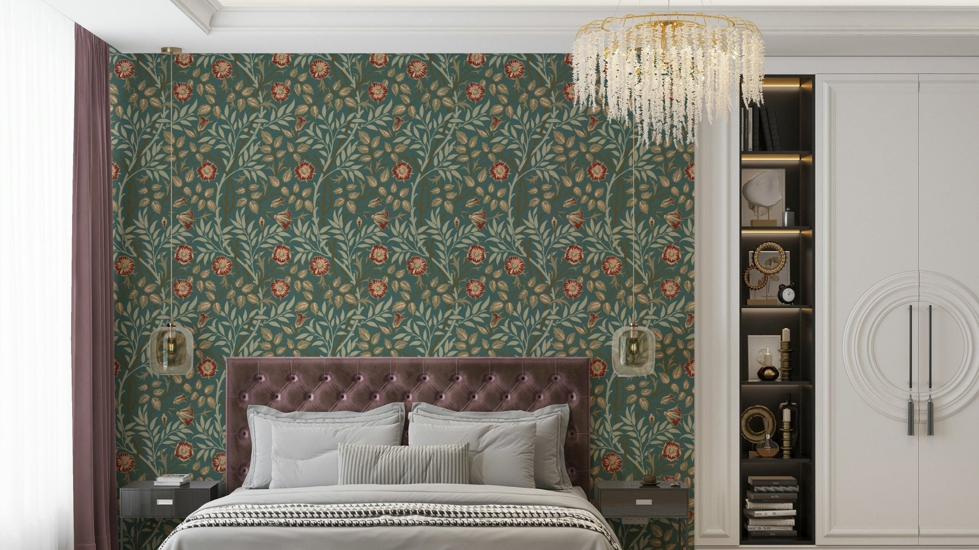 A wallpaper featuring an intricate, detailed pattern. GD3803

